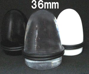 画像1: UV　アクリル　キャノンエキスパンダー拡張器　【３６ｍｍ】　ボディピアス　メール便不可　宅配便のみ