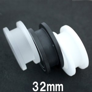 画像2: UV　アクリル　特大トンネル　【３２ｍｍ】　ボディピアス　★ネコポス翌日３００円★