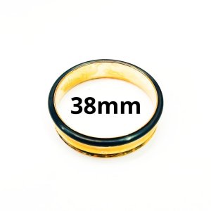 画像2: １８ＧＰ　１８金ゴールド　シングルフレアイヤーレット【３８ｍｍ】　ボディピアス　★ネコポス翌日３００円★