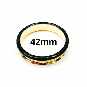 画像2: １８ＧＰ　１８金ゴールド　シングルフレアイヤーレット【４２ｍｍ】　ボディピアス　★ネコポス翌日３００円★