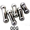 ＳＳ　サージカルステンレス　ストレートバーベル【００Ｇ】(６〜２６)ｍｍ　ボディピアス　★ネコポス翌日３００円★