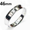 【ＳＳ】　サージカルステンレス　ダブルフレアイヤーレット　【４６ｍｍ】　ボディピアス　★ネコポス翌日３００円