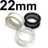 画像: UV　アクリル　トンネル　【２２ｍｍ】　ボディピアス　★ネコポス翌日３００円★