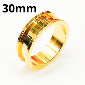 画像: １８ＧＰ　１８金ゴールド　ニュートンネル　【３０ｍｍ】　ボディピアス　★ネコポス翌日３００円★