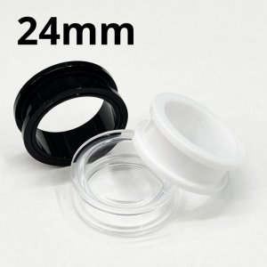 画像: UV　アクリル　トンネル　【２４ｍｍ】　ボディピアス　★ネコポス翌日３００円★