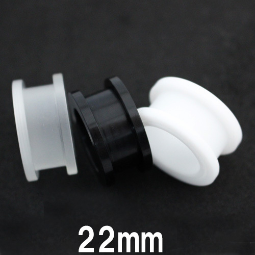 画像2: UV　アクリル　特大トンネル　【２２ｍｍ】　ボディピアス　★ネコポス翌日３００円★