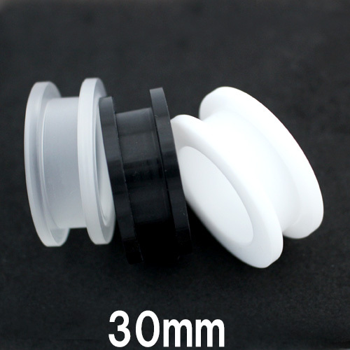 画像2: UV　アクリル　特大トンネル　【３０ｍｍ】　ボディピアス　★ネコポス翌日３００円★