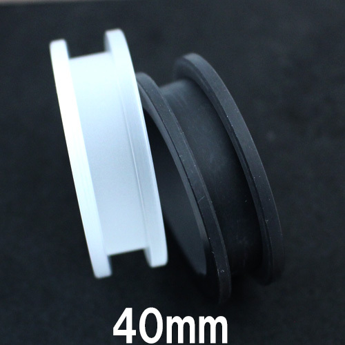 画像2: UV　アクリル　特大トンネル　【４０ｍｍ】　ボディピアス　★ネコポス翌日３００円★